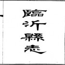 民国临沂县志（全2册）.pdf下载