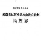 云南省红河哈尼族彝族自治州民族志.pdf下载